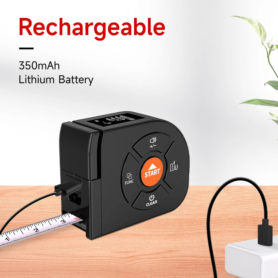 Mètre Laser Numérique Rechargeable