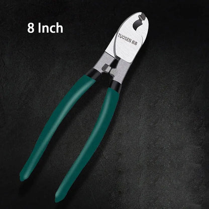 Cable Cutter 6/8/10 Inch Multifunctional Electrician Pliers Stripping Cutting Hand Tools Wire and Tool Manual