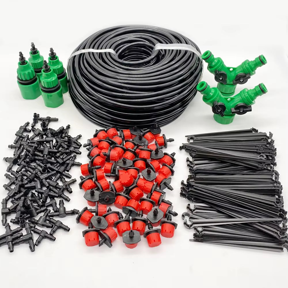 Irrigation System Garden Tools Drip Watering Kits Automatic Watering Hose with Adjustable Convenient Installtion Saveing Water