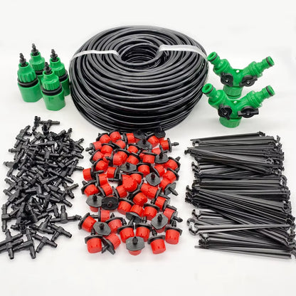 Irrigation System Garden Tools Drip Watering Kits Automatic Watering Hose with Adjustable Convenient Installtion Saveing Water