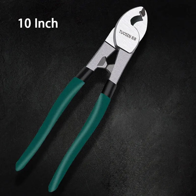 Cable Cutter 6/8/10 Inch Multifunctional Electrician Pliers Stripping Cutting Hand Tools Wire and Tool Manual