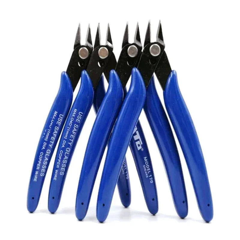 Aokin1Pc 170 Universal Pliers DIY Electronic Diagonal Side Cutting Nippers Wire Cable Cutter 3D Printer Parts Hand Tools