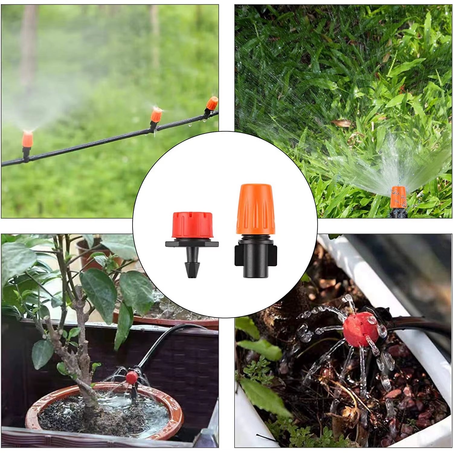 Irrigation System Garden Tools Drip Watering Kits Automatic Watering Hose with Adjustable Convenient Installtion Saveing Water
