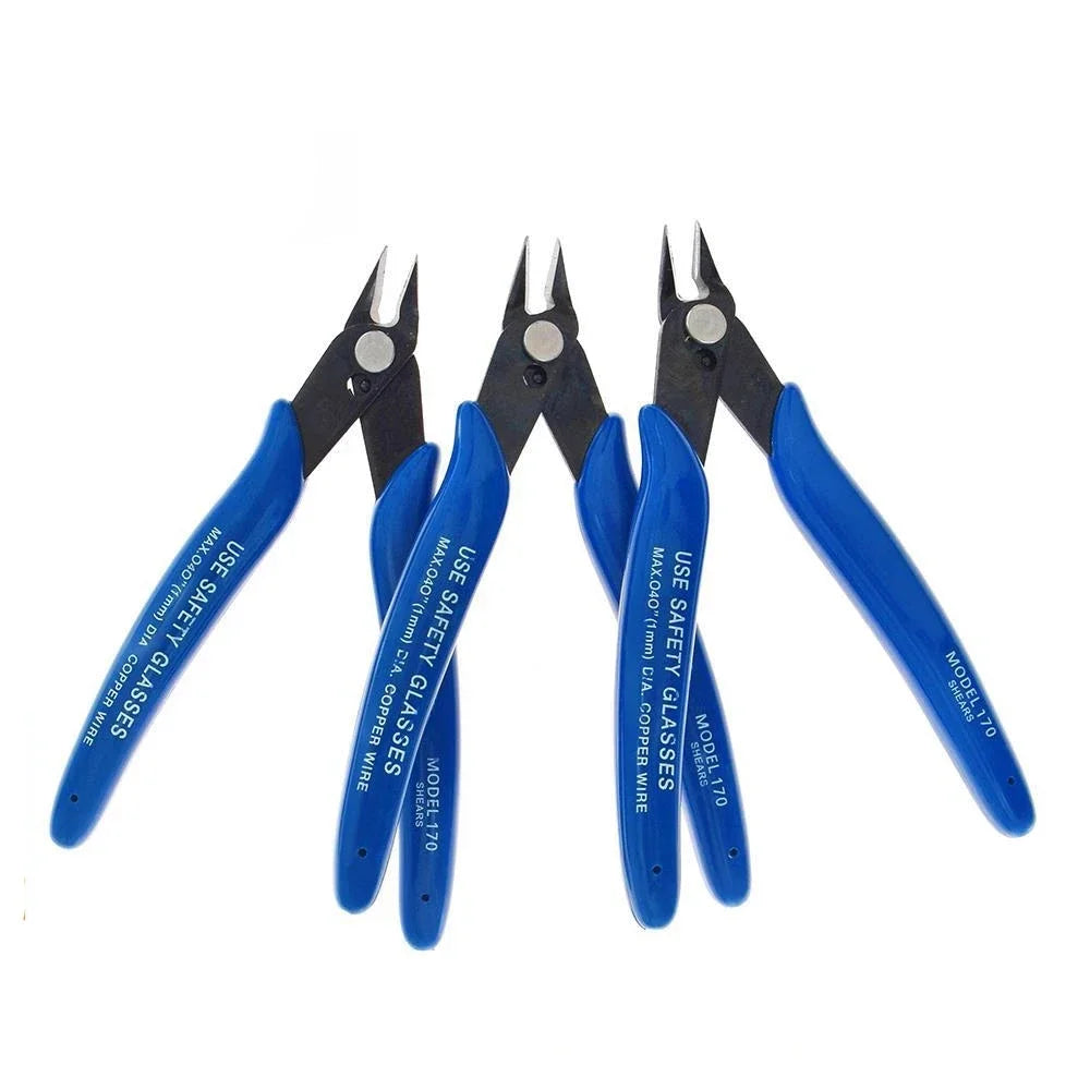 Aokin1Pc 170 Universal Pliers DIY Electronic Diagonal Side Cutting Nippers Wire Cable Cutter 3D Printer Parts Hand Tools