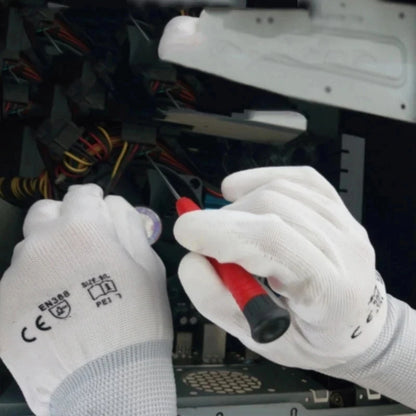 12-36 Pairs of Nitrile Safety Coated Work Gloves, PU Gloves and Palm Coated Mechanical Work Gloves, Obtained CE EN388