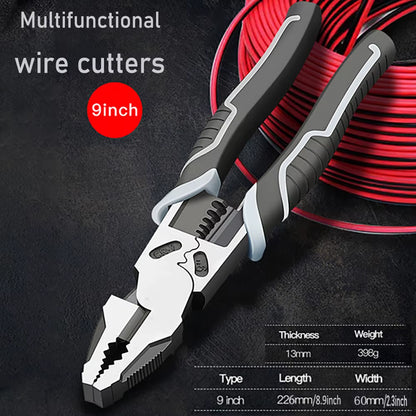 Universal Multifunctional Diagonal Pliers Needle Nose Pliers Hardware Tools Universal Wire Cutters Electrician Wire Pliers