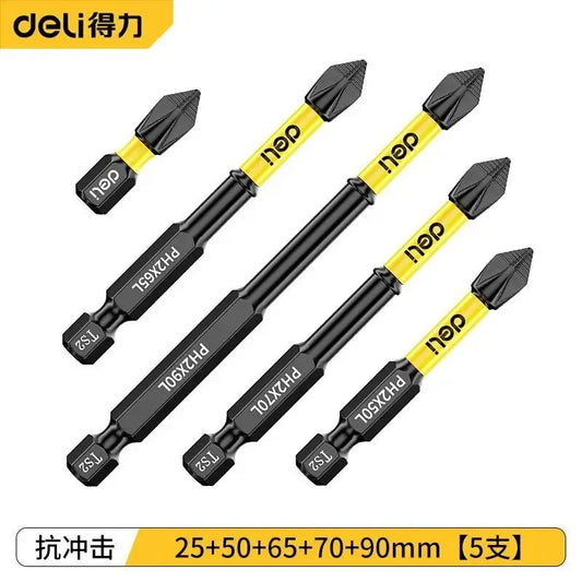 Non-Slip Cross Screwdriver Magnetic Batch Head High Hardness PH2 Screwdriver Bit Screw Driver Impact Drill Bit Hand Tools