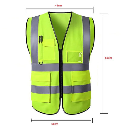 Gilet de Sécurité Haute Visibilité