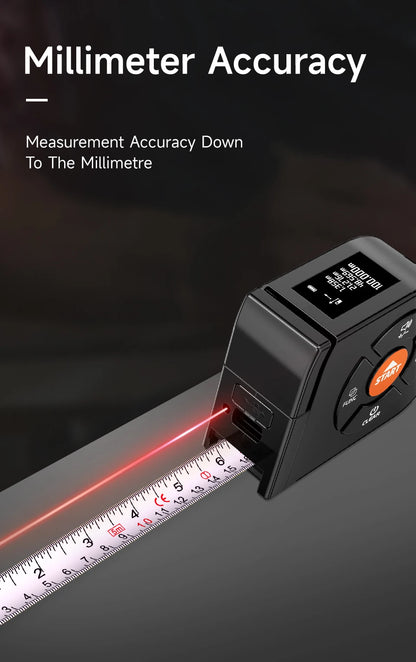 Mètre Laser Numérique Rechargeable