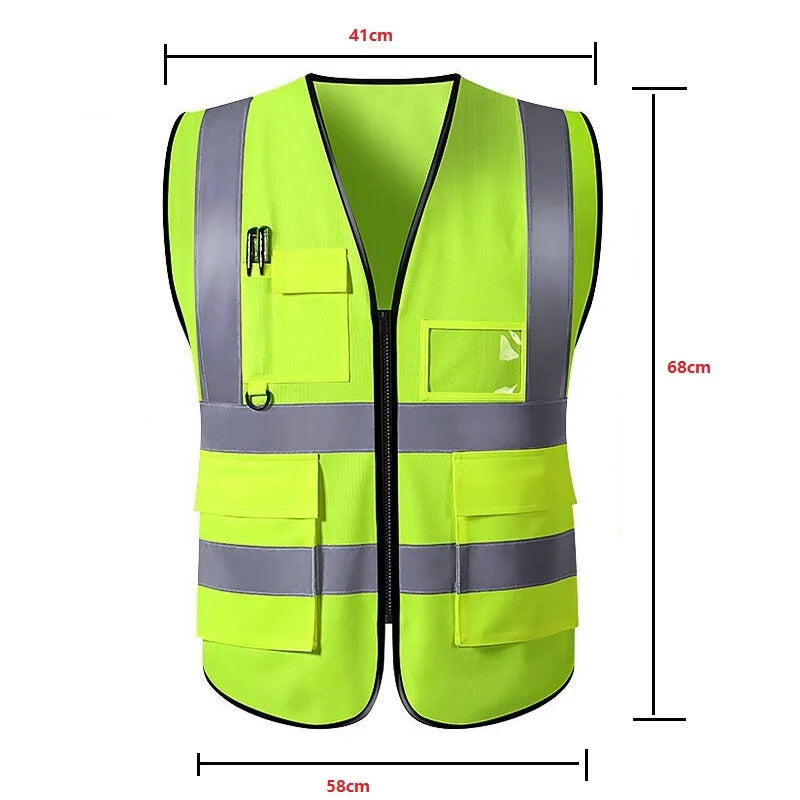 Gilet de Sécurité Haute Visibilité