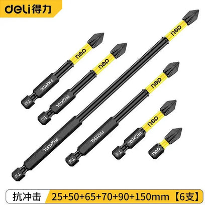 Non-Slip Cross Screwdriver Magnetic Batch Head High Hardness PH2 Screwdriver Bit Screw Driver Impact Drill Bit Hand Tools
